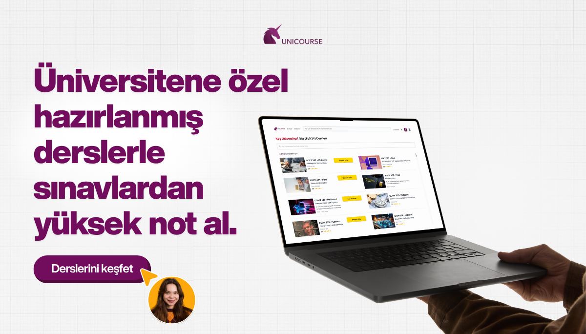 Seçili Üniversitelere Özel: Unicourse'ta İlk Ders Bizden!