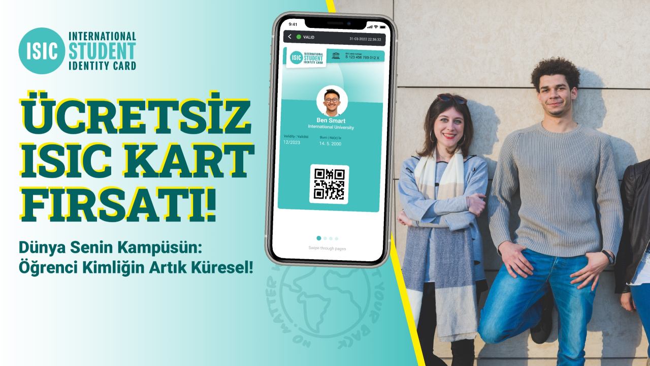 Bi'öğrenci’ye Özel Ücretsiz ISIC Kartı Fırsatı!