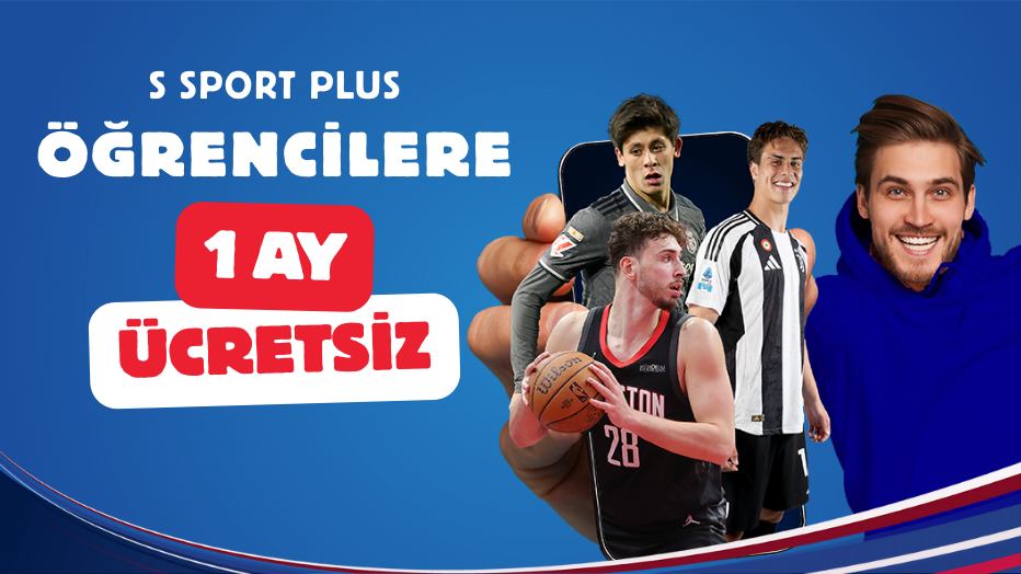 İlk Ay Ücretsiz S Sport Plus Üyeliği