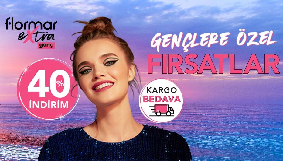 Flormar Extra Genç ile Öğrencilere %40 İndirim ve Kargo Bedava Fırsatı!