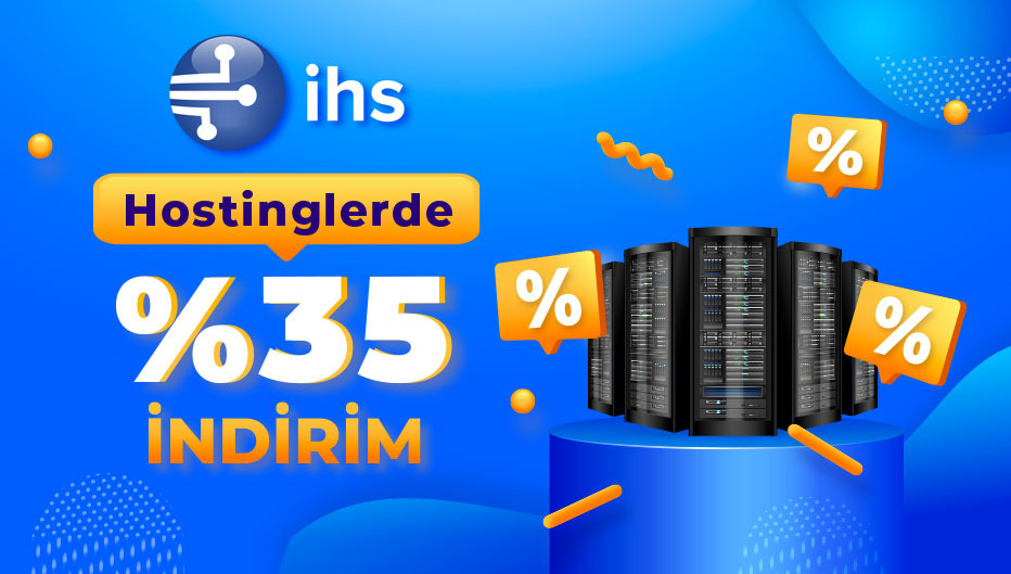 IHS Telekom'dan Kendi Web Sitesini Kurmak İsteyen Öğrencilere Tüm Hostinglerde %35 İndirim!