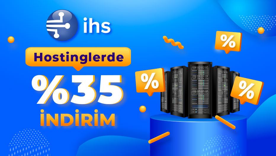 IHS Telekom'dan Kendi Web Sitesini Kurmak İsteyen Öğrencilere Tüm Hostinglerde %35 İndirim!