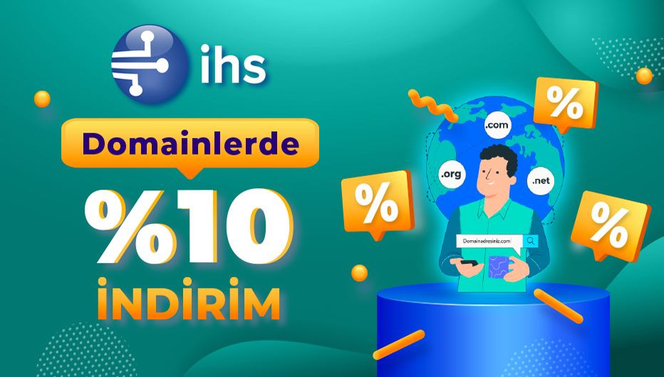 IHS Telekom'dan Tüm Öğrencilere Domainlerde %10 Bi'öğrenci İndirimi!