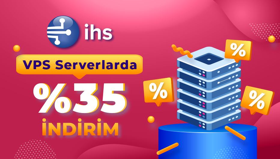 IHS Telekom'dan VPS Server %35 İndirimli!