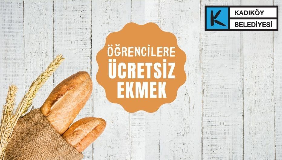 Kadıköy Belediyesi'nden Üniversite Öğrencilerine Her Gün Ücretsiz Ekmek Kampanyası