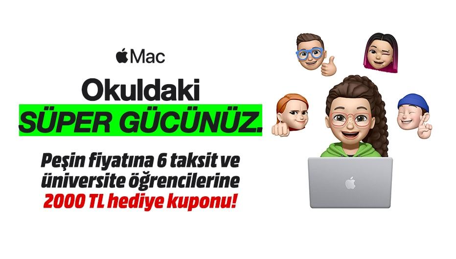 MediaMarkt'tan Seçili MacBook Modellerinde Öğrencilere Özel 2.000 TL Hediye Kuponu!