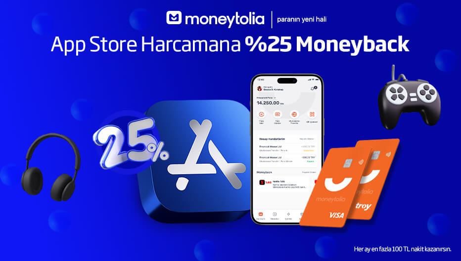 Öğrenciler App Store Harcamasının %25'ini Anında Nakit Kazanıyor!