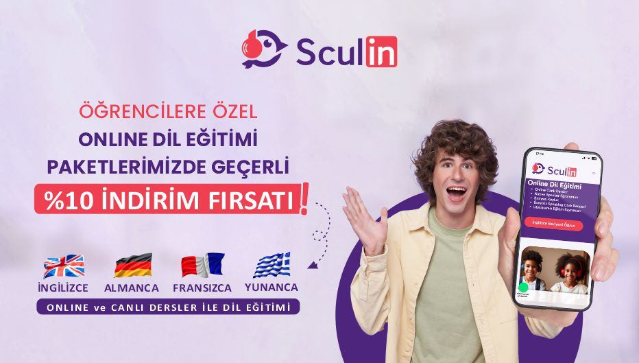 Öğrencilere Özel Online Dil Eğitimi Paketlerinde %10 İndirim!
