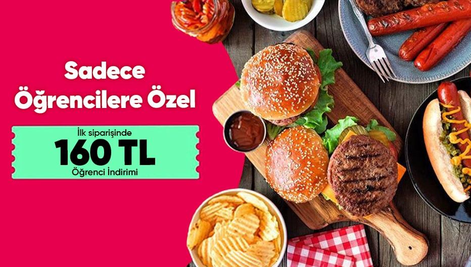 Yemeksepeti’nden vereceğin ilk siparişte 160 TL indirimin tadını çıkar!