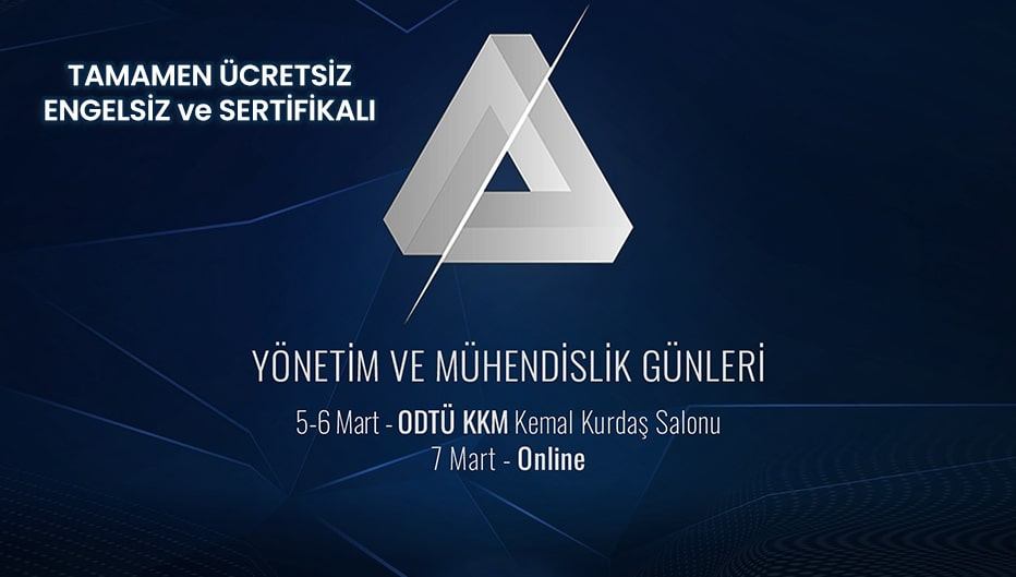 Yönetim ve Mühendislik Günleri'ne Davetlisin!