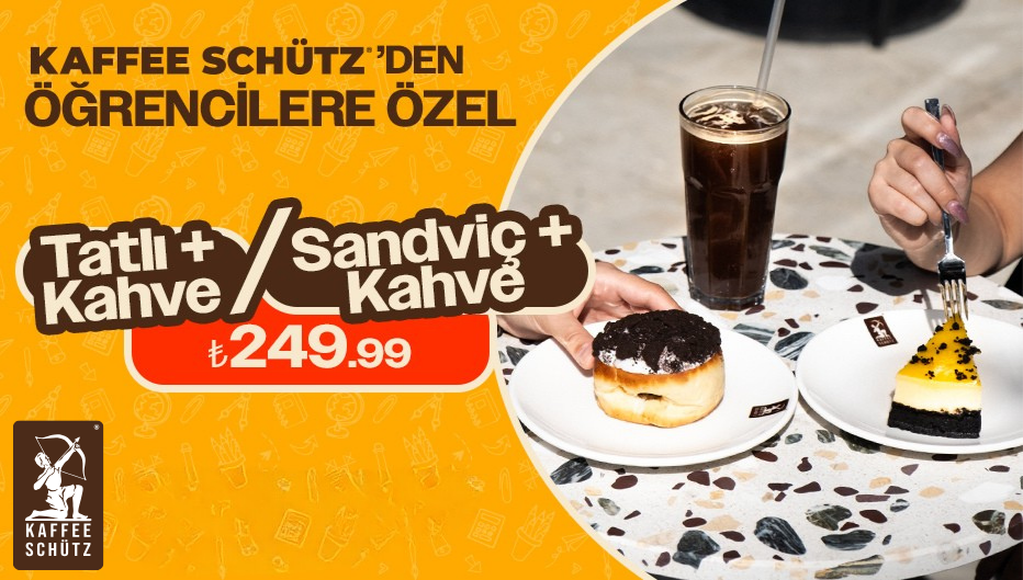 Kaffee Schütz öğrenci indirimi