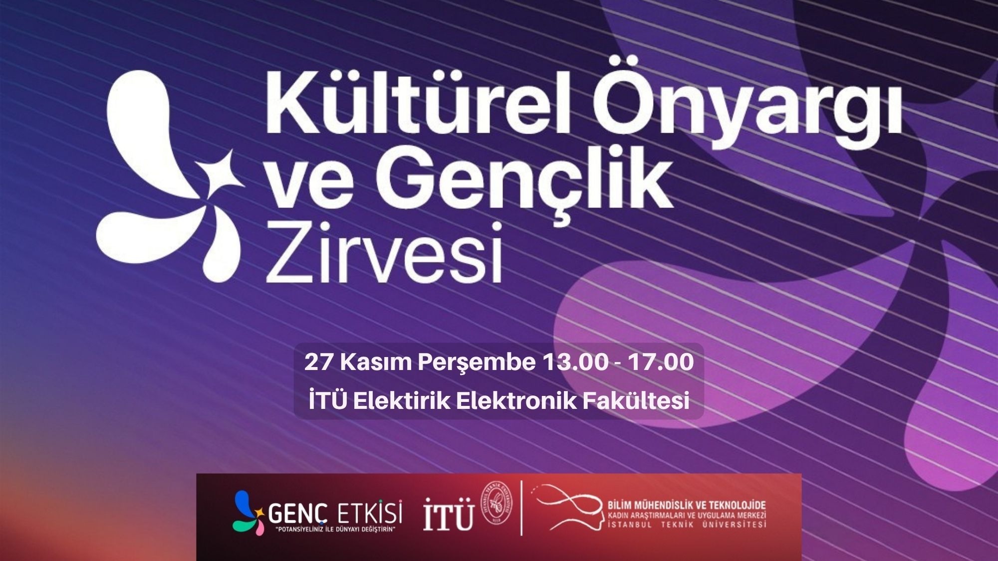 Kültürel Önyargı ve Gençlik Zirvesi, 27 Kasım’da İTÜ’de!